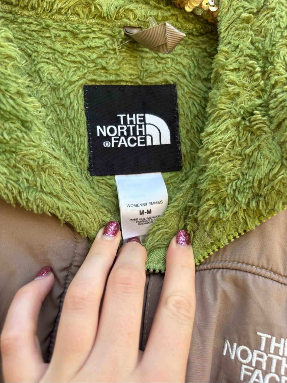 vintage The North Face Summit Series High Pile Denali Fleece Jacket medium - Picture 3 of 5